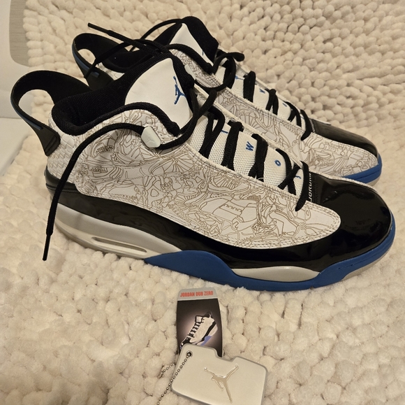 Jordan Dub Zero Legend Blue sneakers - Picture 1 of 12